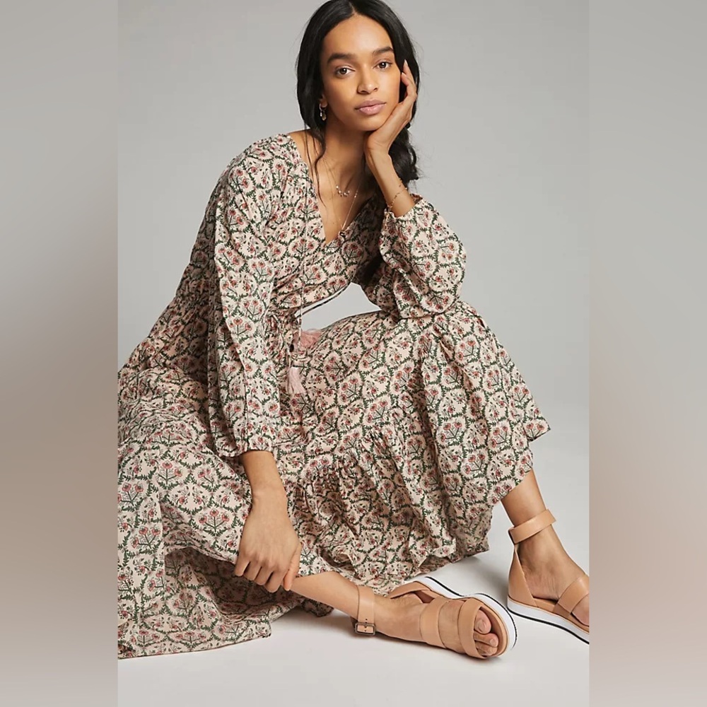 Roller Rabbit Angelica Maxi Dress - Large